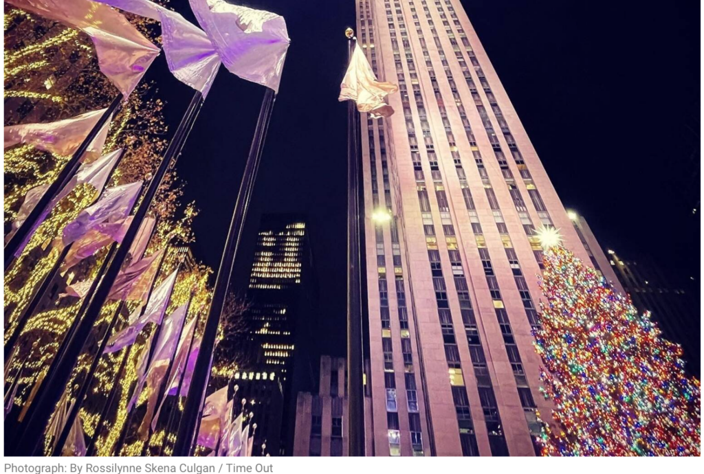 The Christmas Tree in Rockefeller Center