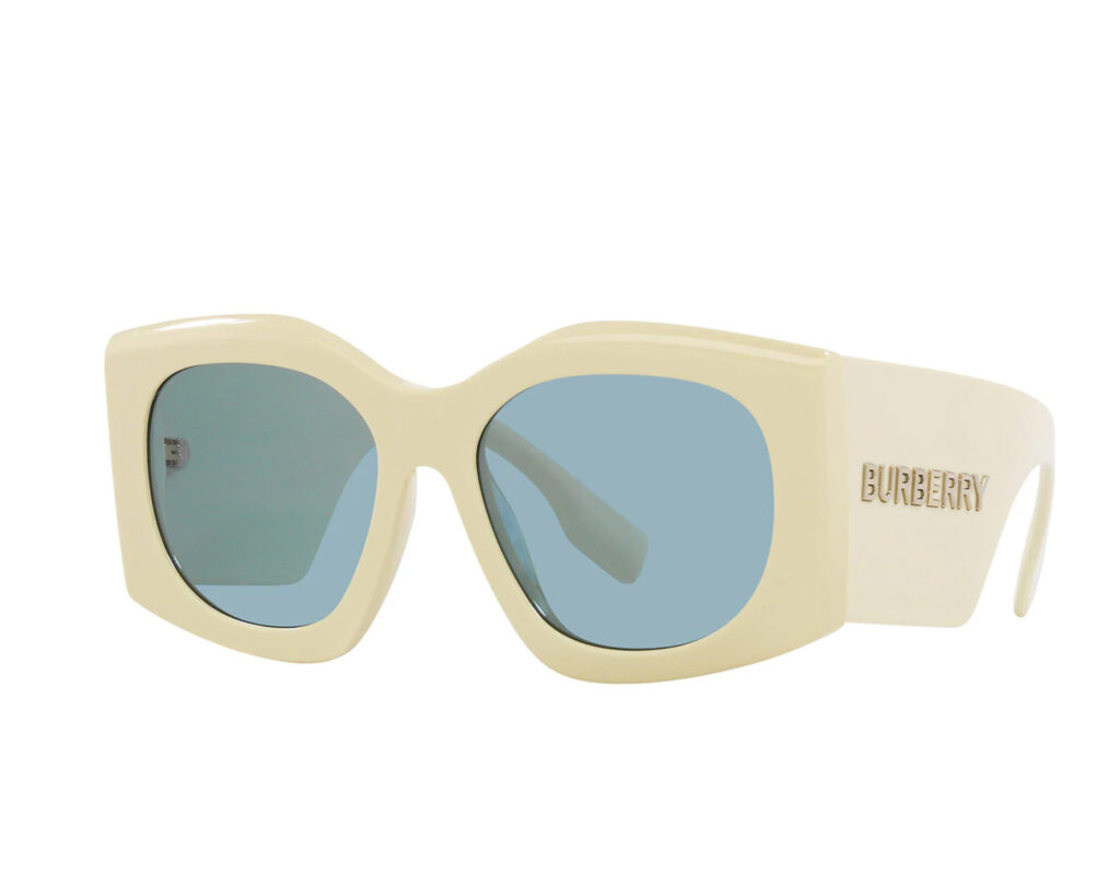 Burberry: Women’s Madeline 55mm Yellow Sunglasses | Photo: Burberry