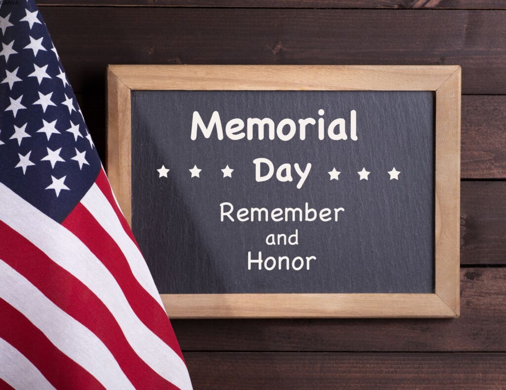 Memorial Day: Remember and Honor | Photo: Designed by CANVA